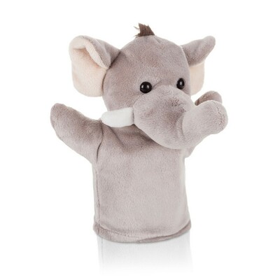 Plush elephant, hand puppet | Tank