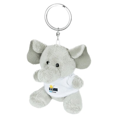 Plush elephant, keyring | Hugo