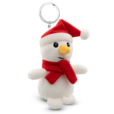 Plush snowman keyring | Anatols