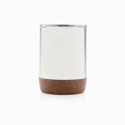 Cork small vacuum coffee mug