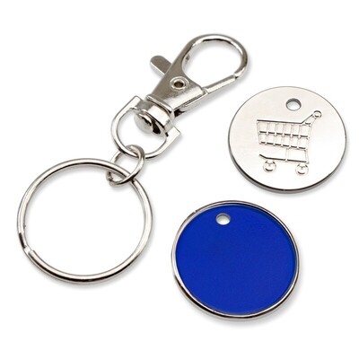 Keyring with shopping cart coin | Lill
