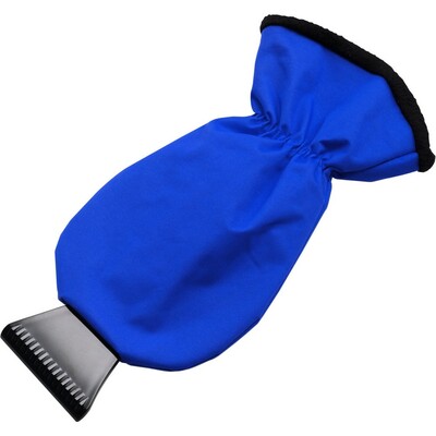 Ice scraper with glove