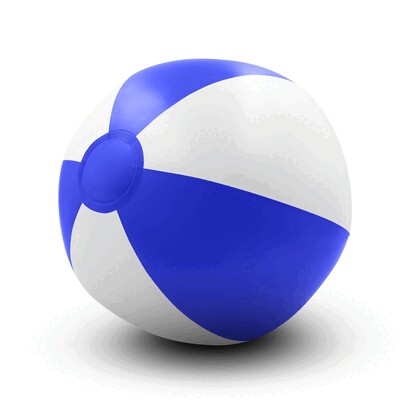 Inflatable beach ball