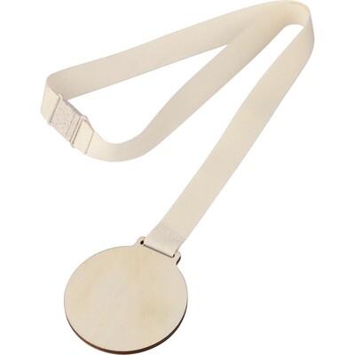 Médaille en bois