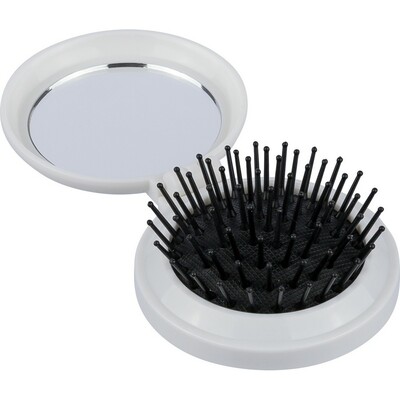 Hairbrush, mirror