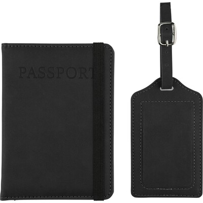 Passport holder, luggage tag