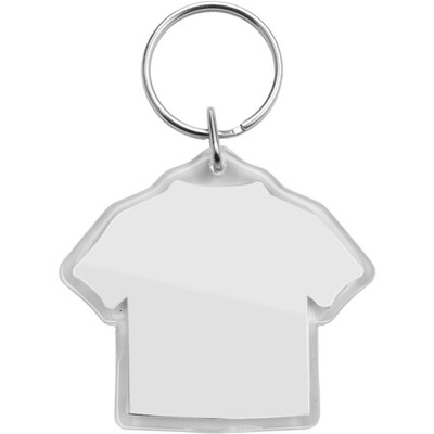 Keyring in the shape of a t-shirt